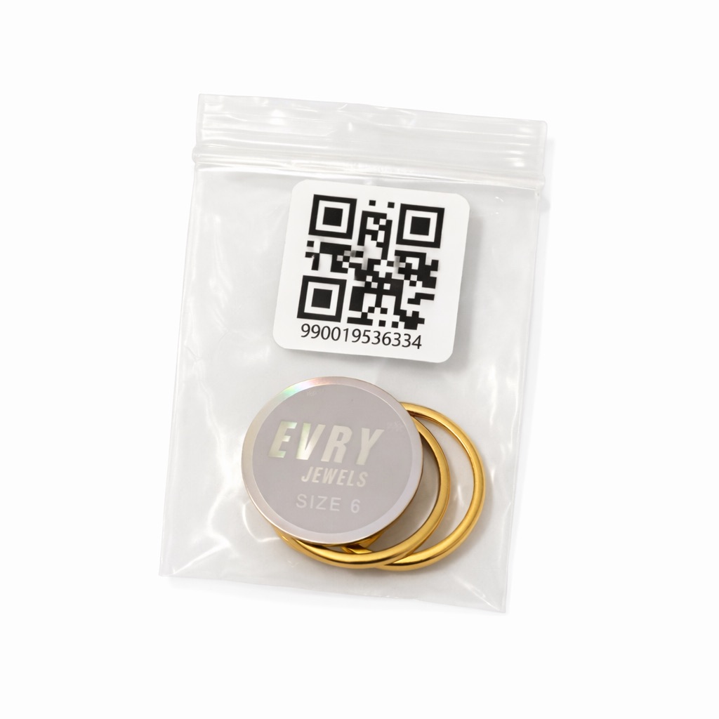 Evry Jewels Gold Puzzle Ring